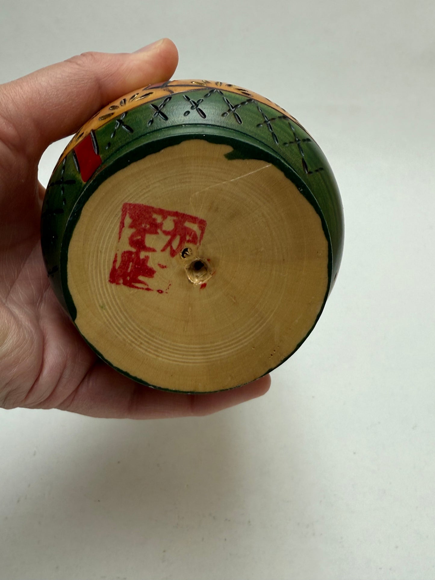 Japanese Kokeshi Doll by Kazuo Takamizawa
