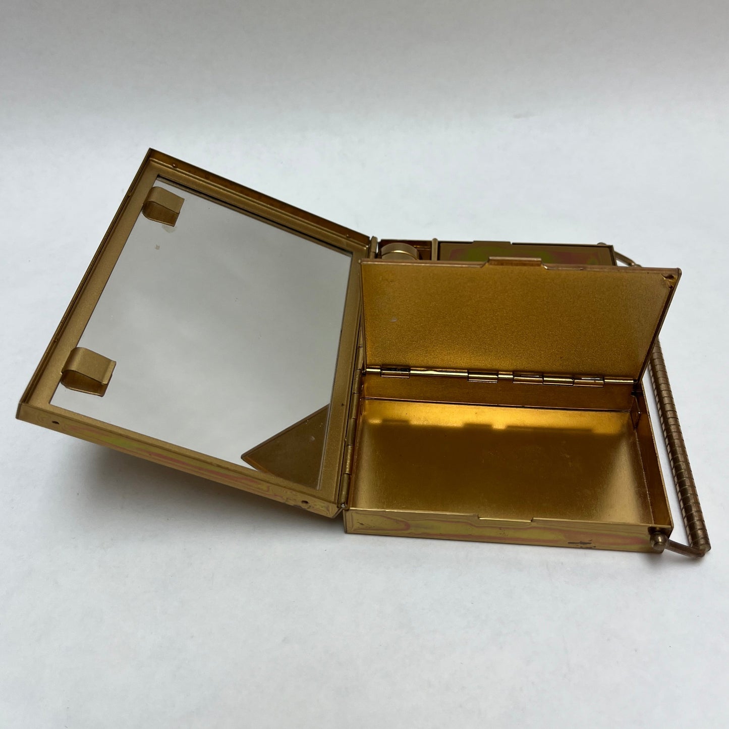 Vintage Volupte Compact Make-up Clutch Purse Evening Carryall "Sophisticase"