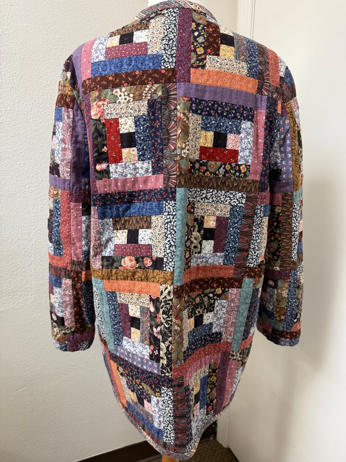 Beautiful Handmade Quilted Patchwork Jacket