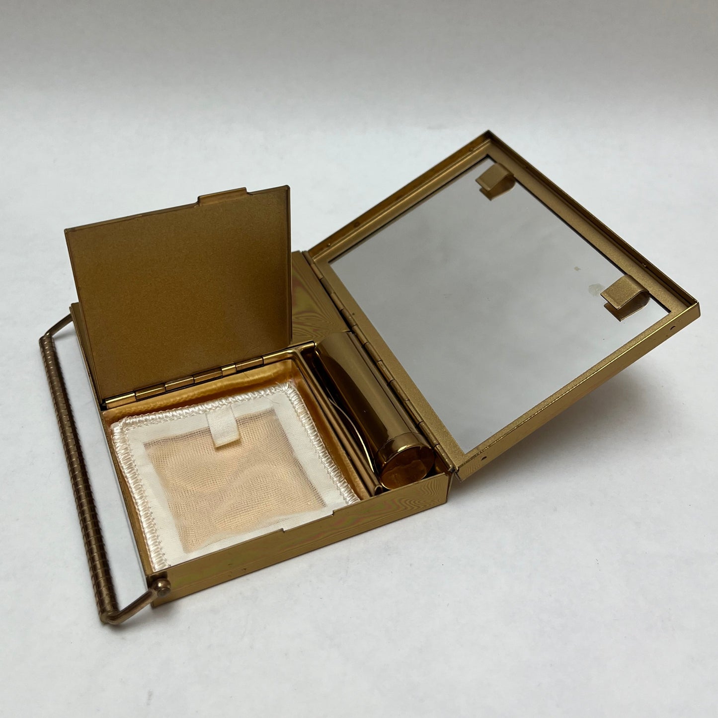 Vintage Volupte Compact Make-up Clutch Purse Evening Carryall "Sophisticase"