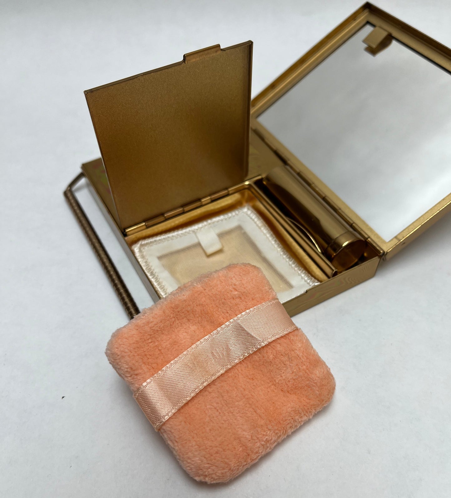Vintage Volupte Compact Make-up Clutch Purse Evening Carryall "Sophisticase"