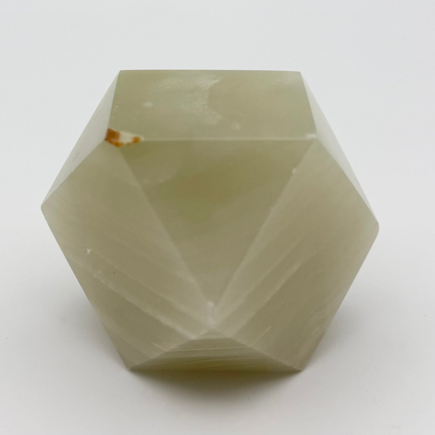 Single Natural Tetradecagon Stone Paperweight