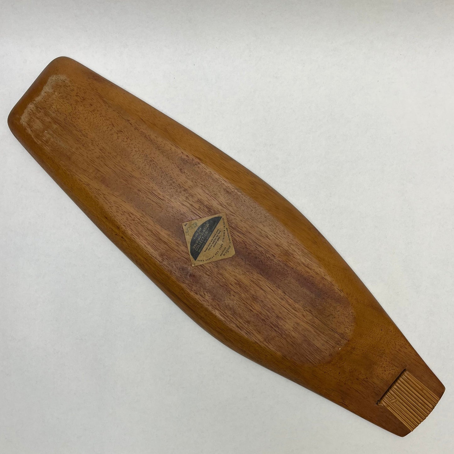 MCM Wood Tray Designed by Arthur Umanoff for Raymor Taverneau Collection Made in Haiti