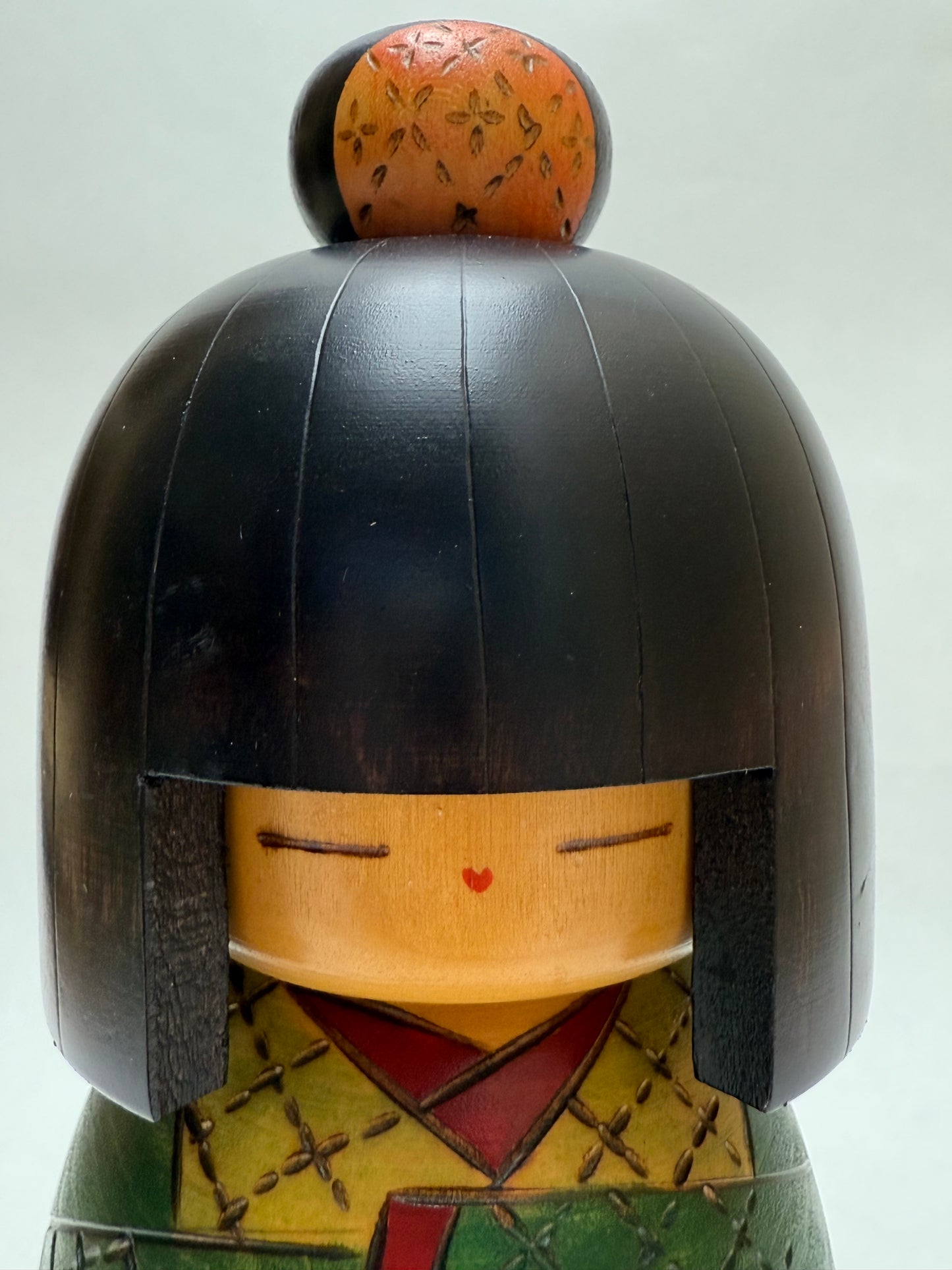 Japanese Kokeshi Doll by Kazuo Takamizawa