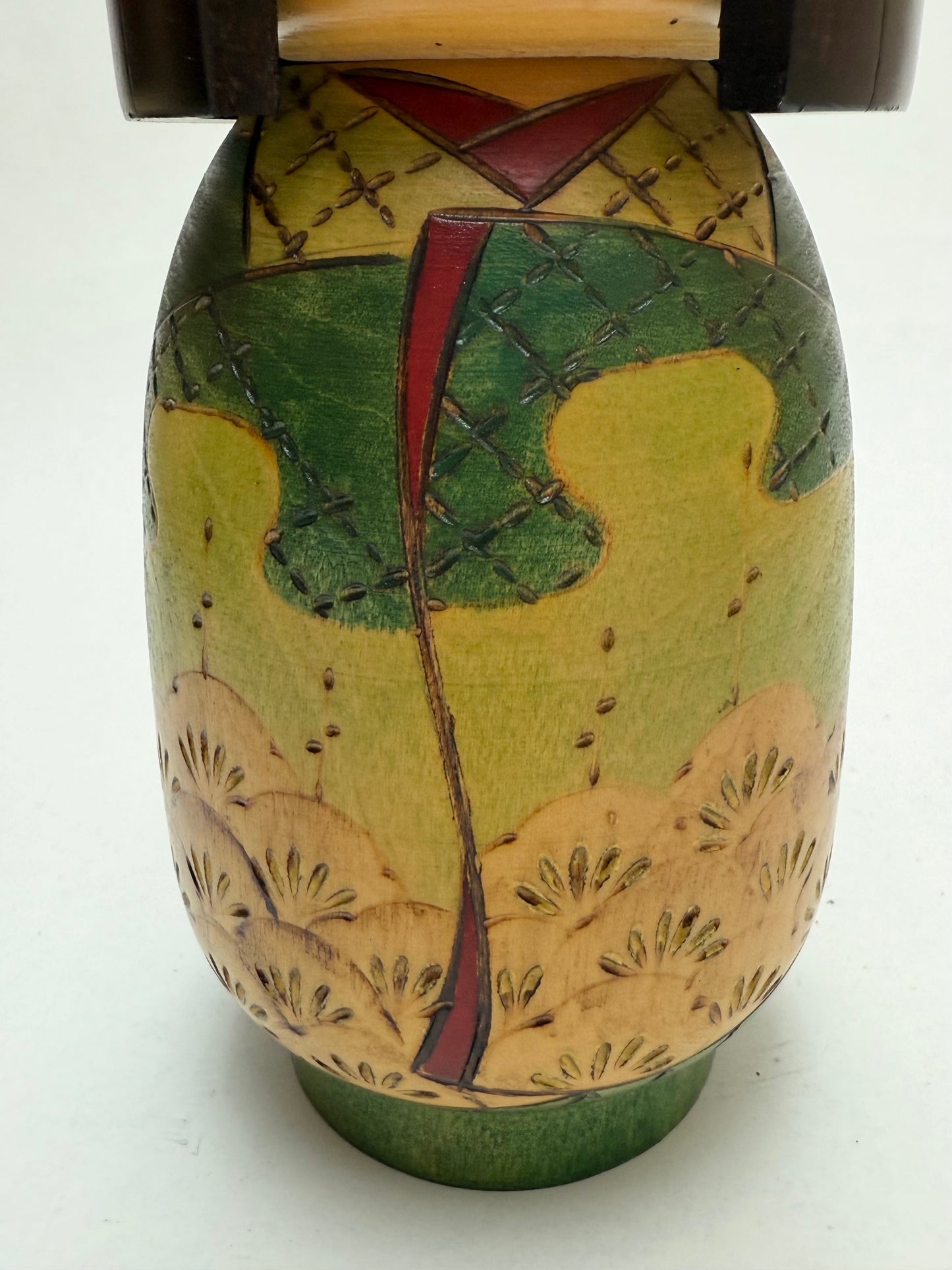 Japanese Kokeshi Doll by Kazuo Takamizawa