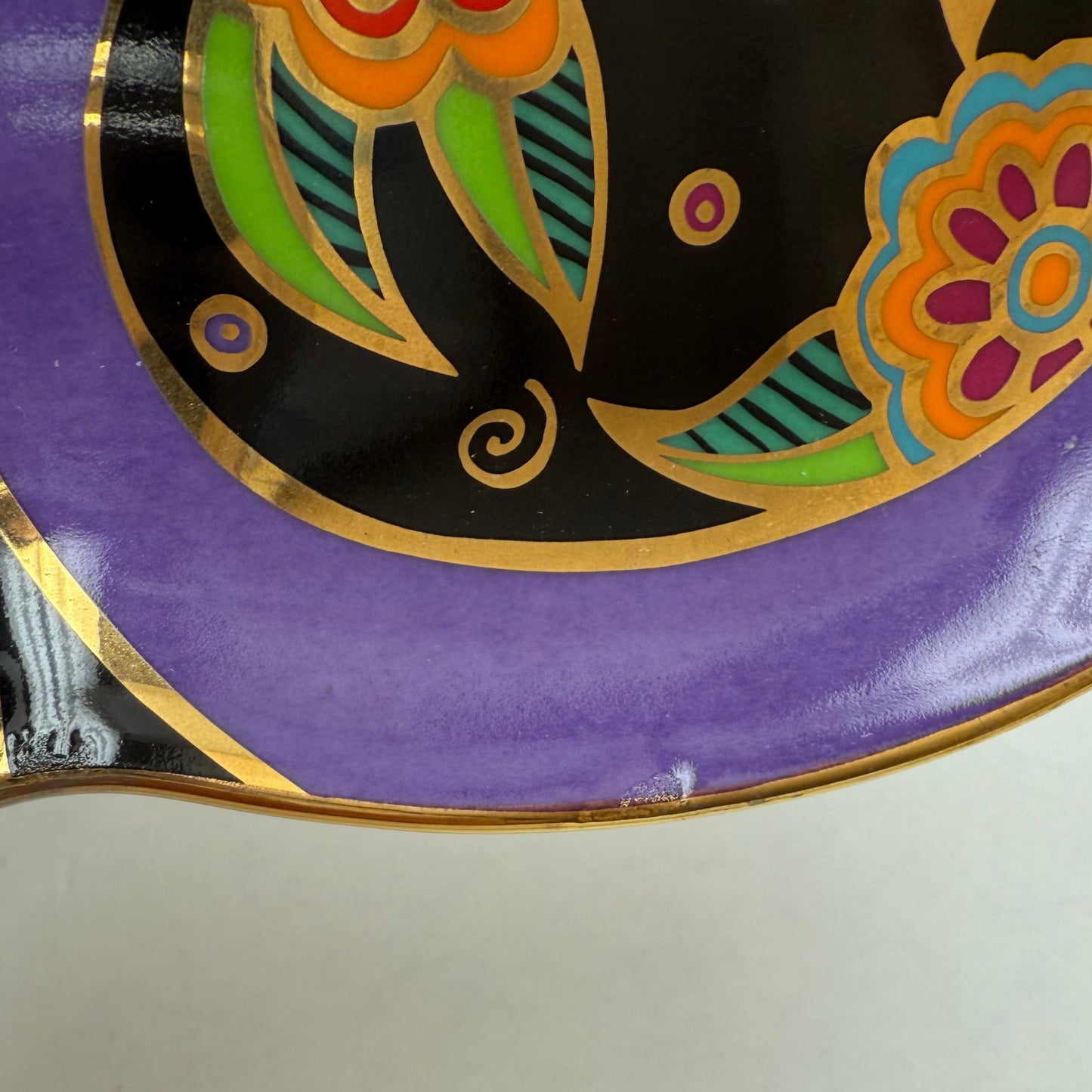 Laurel Burch 1995 Royal Doulton Feline Fantasy Franklin Mint Limited Edition Fine Bone China Plate No HB1093