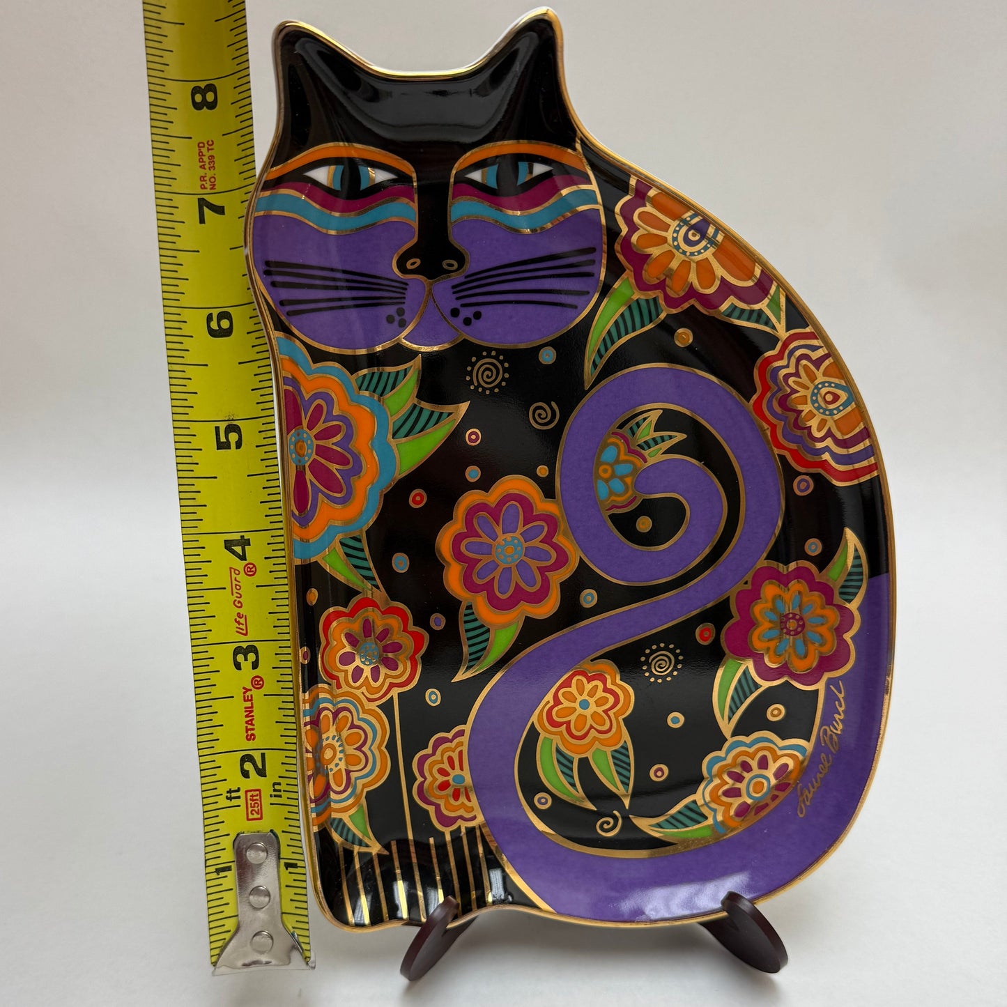 Laurel Burch 1995 Royal Doulton Feline Fantasy Franklin Mint Limited Edition Fine Bone China Plate No HB1093