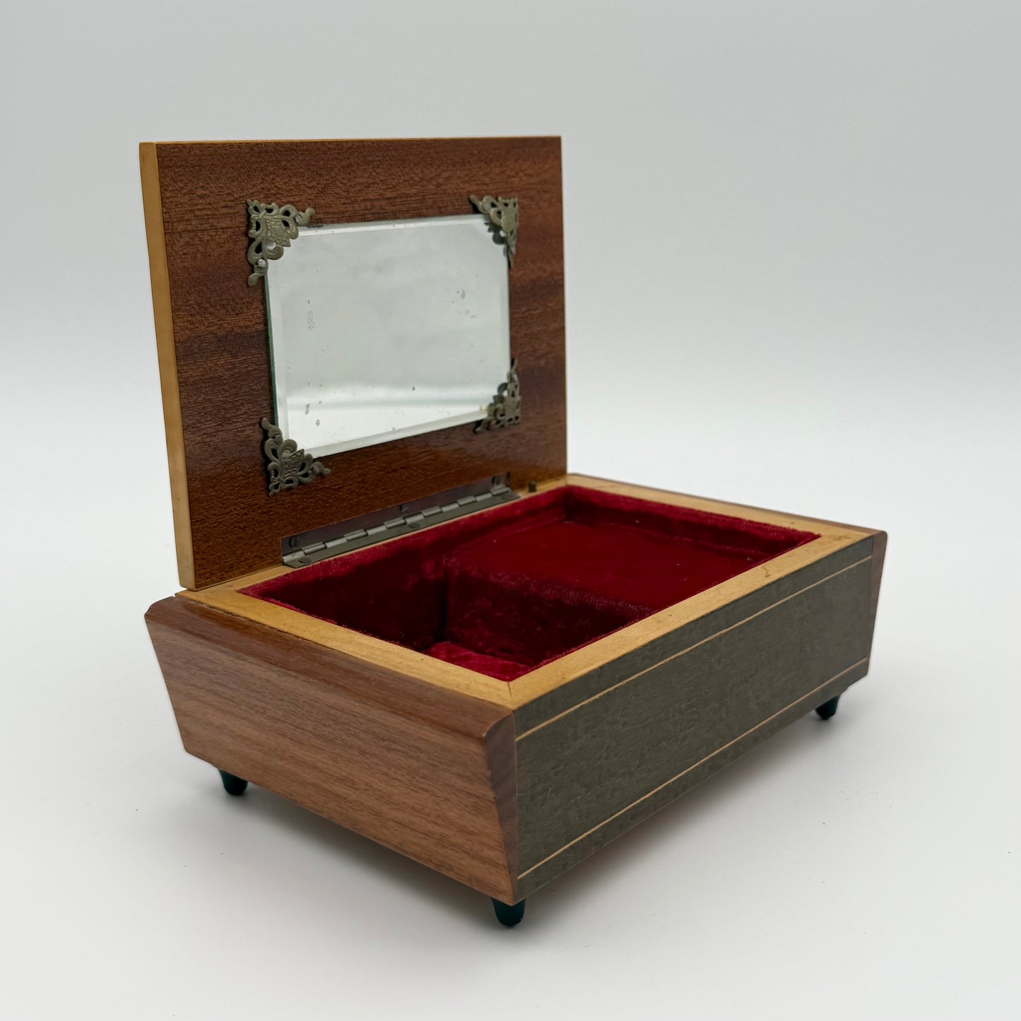 Vintage Jewelry Music Box Made in Italy (As-is)