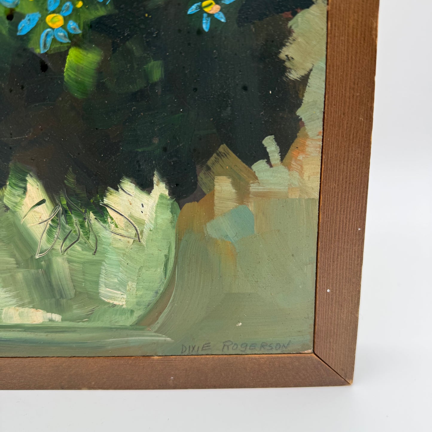 Beautiful Original Oil on Board by PNW Artist Dixie Rogerson