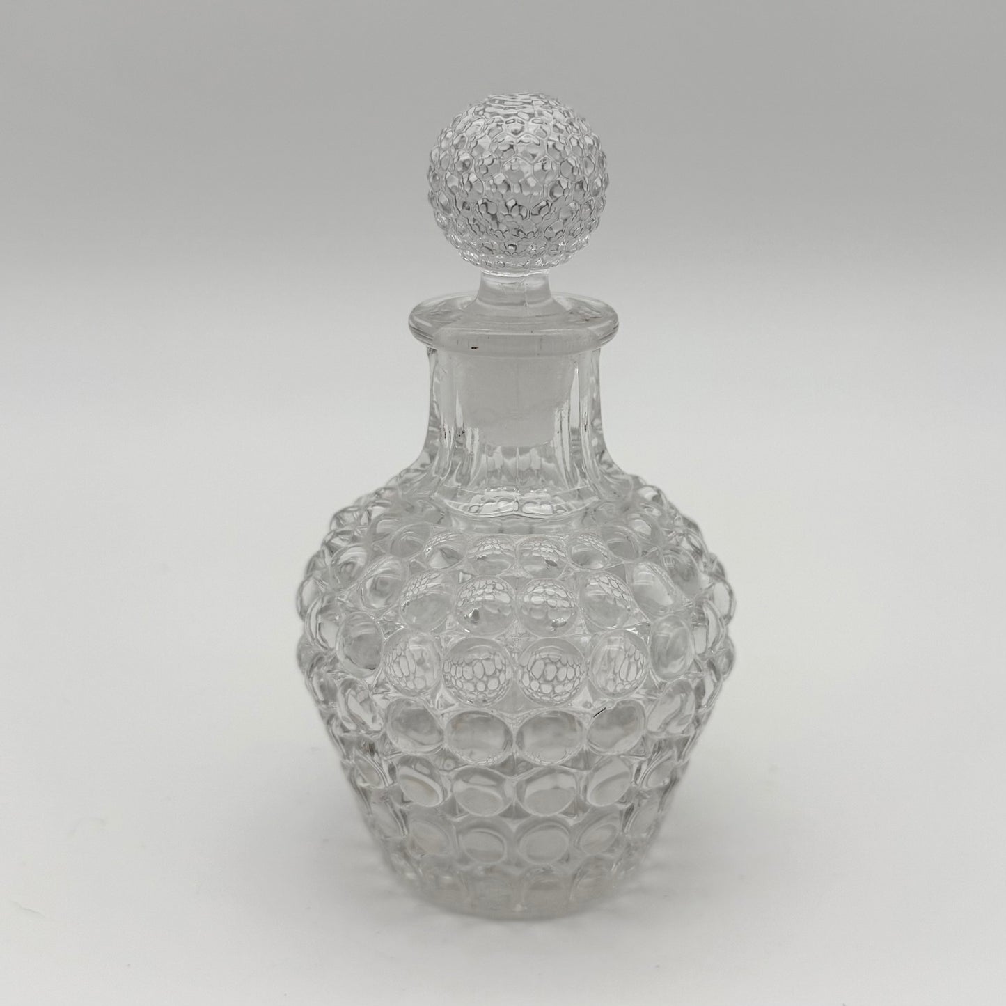 Richards and Hartley Glass Co No 103 Thousand Eye Cologne Perfume Bottle w/ Stopper c. 1887