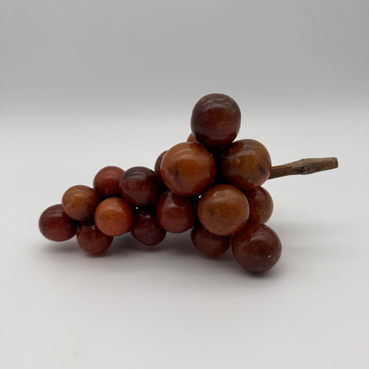 Vintage Cluster Decorative Resin Grapes
