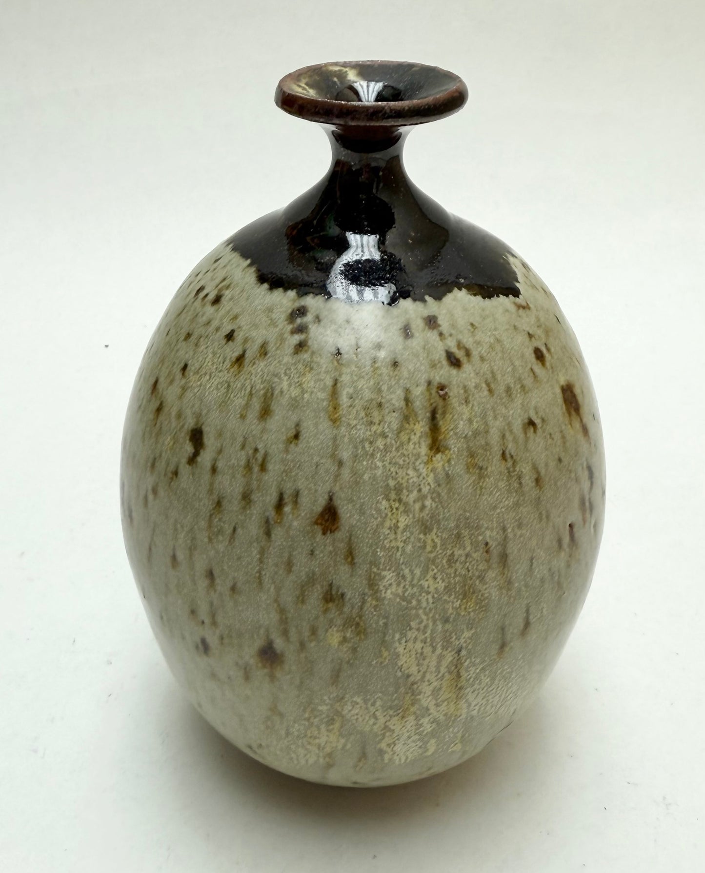 Handmade Bud Vase by Former David Douglas (PDX, OR) Ceramic Instructor George Hanh (1930-2020) Hanh
