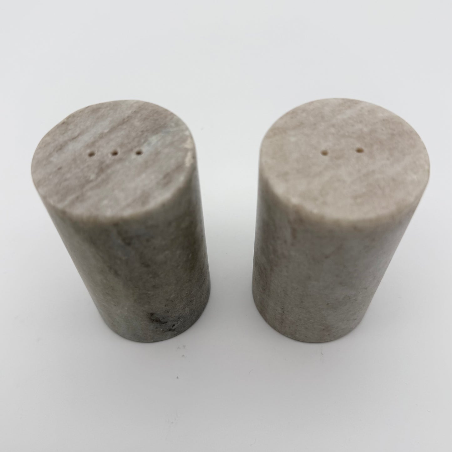 Natural Stone Salt & Pepper Shakers