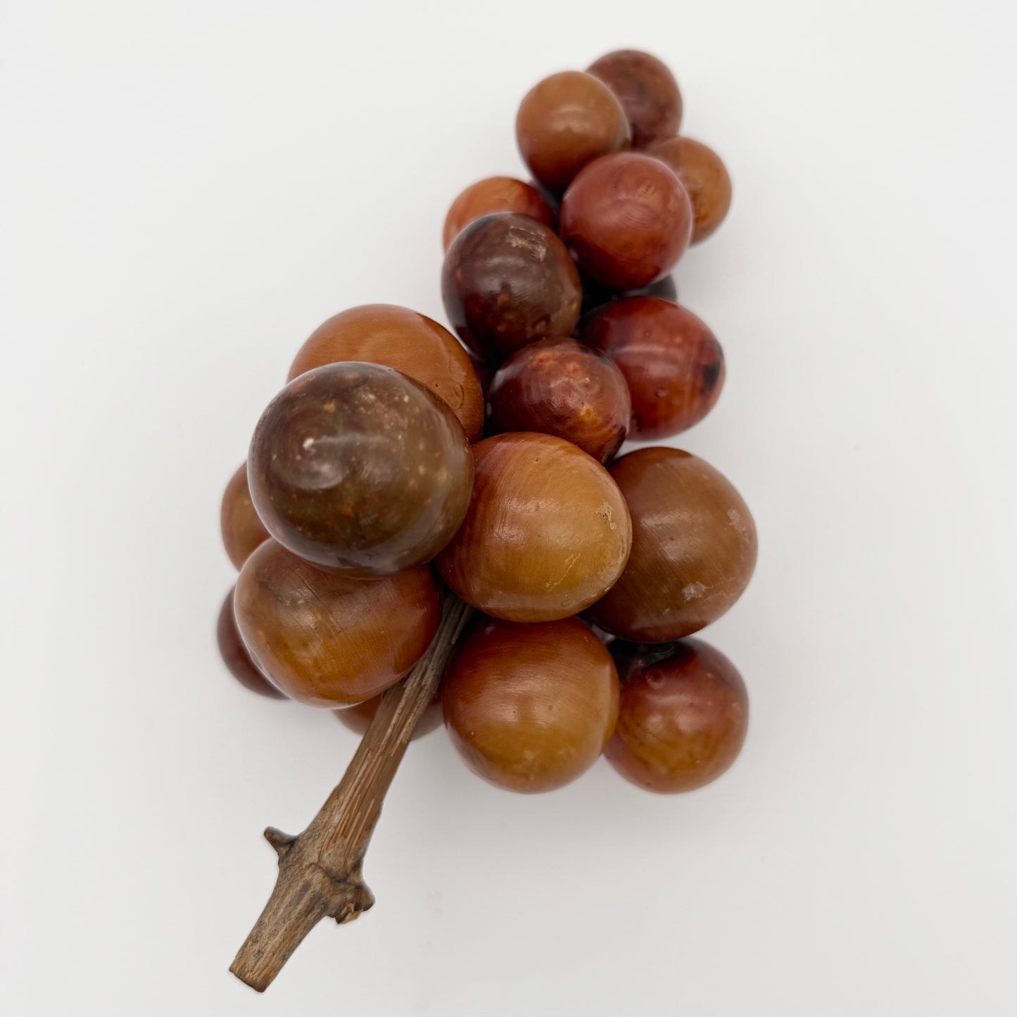 Vintage Cluster Decorative Resin Grapes