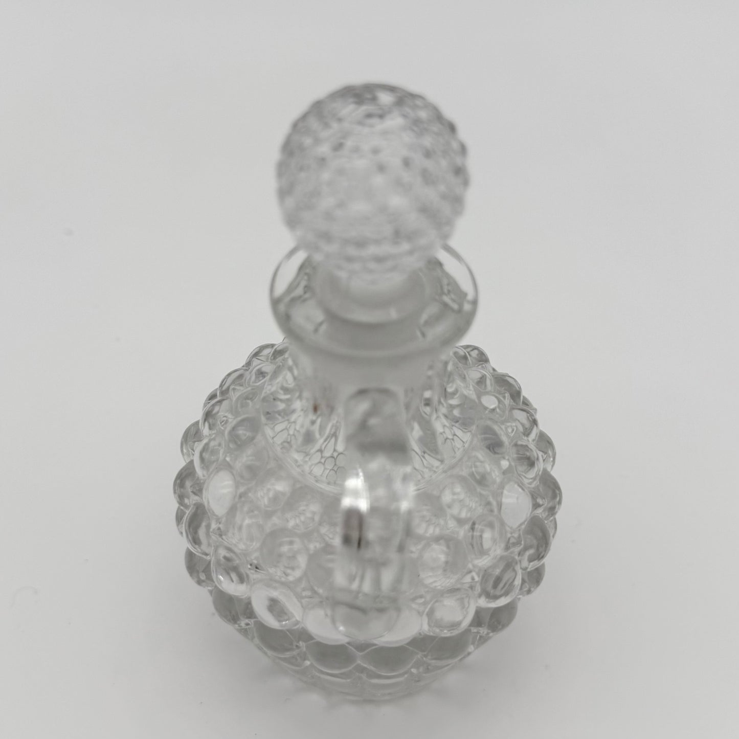 Richards and Hartley Glass Co No 103 Thousand Eye Cologne Perfume Bottle w/ Stopper c. 1887