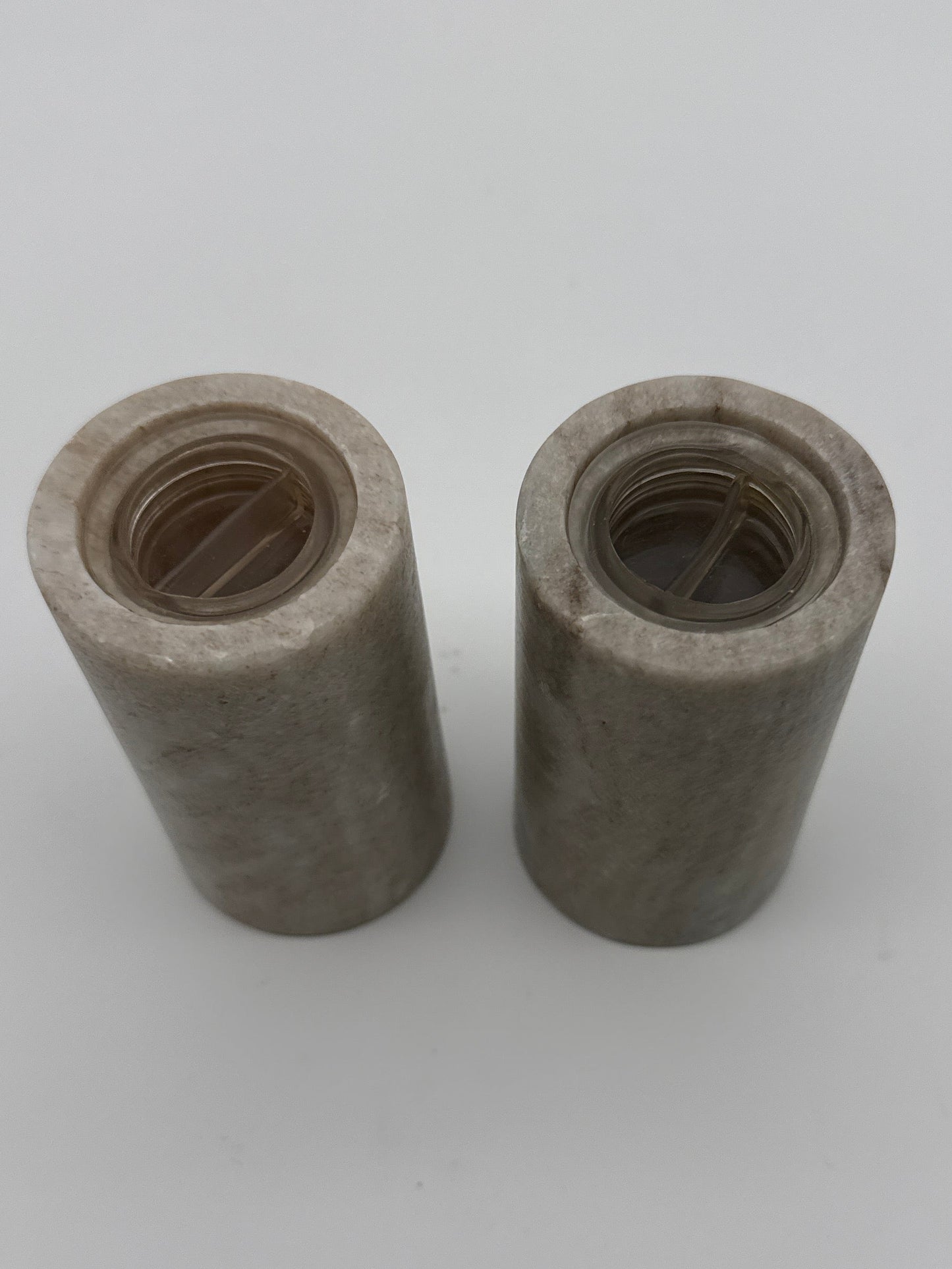 Natural Stone Salt & Pepper Shakers