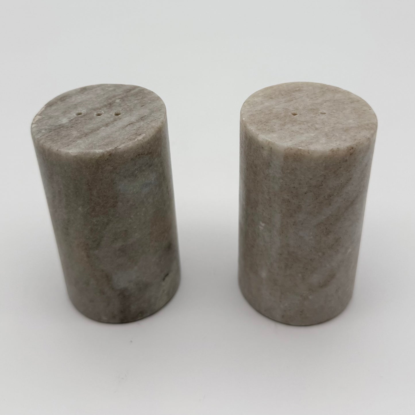 Natural Stone Salt & Pepper Shakers