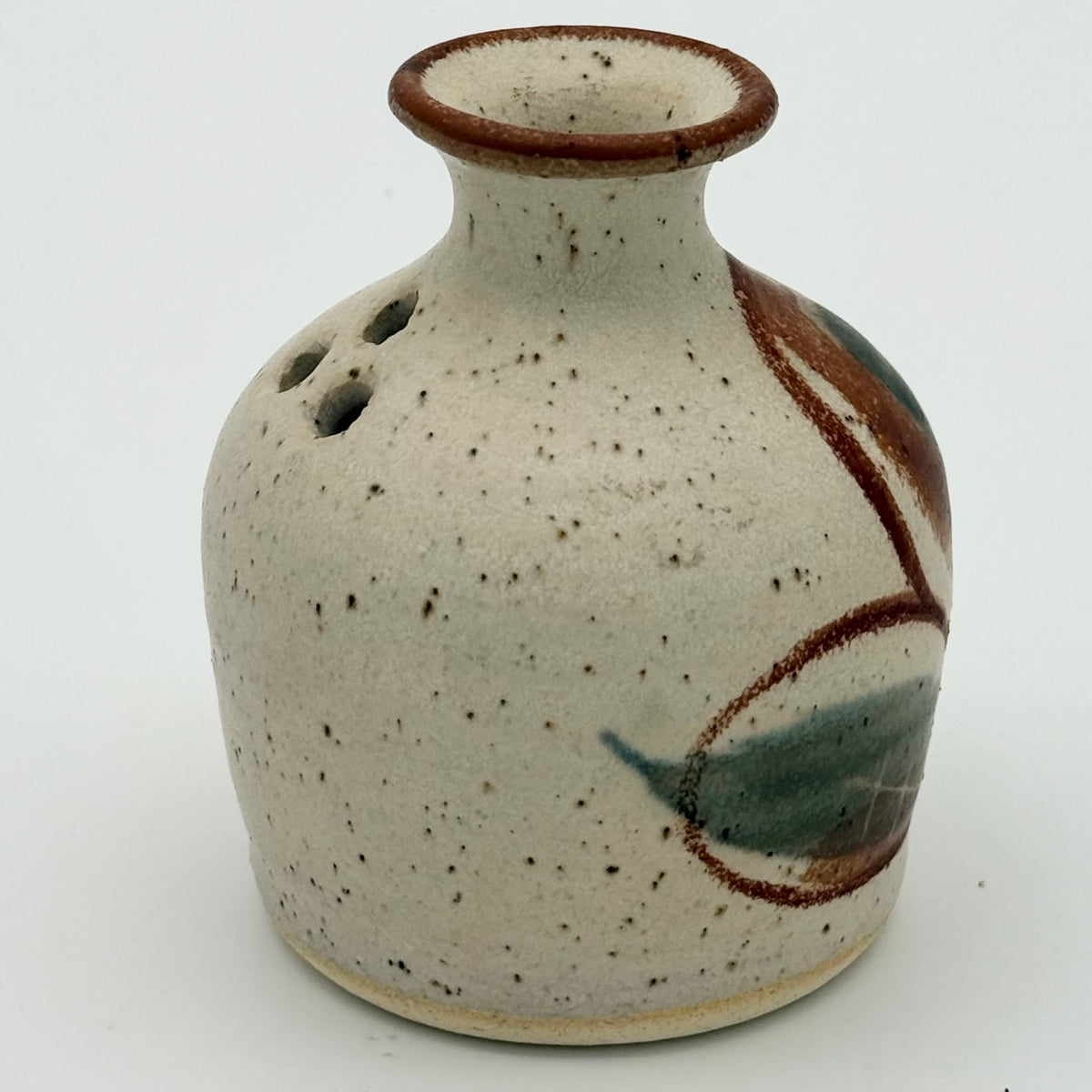 Signed 1970s Vintage MCM Bennett Welsh Studios Bud Vase