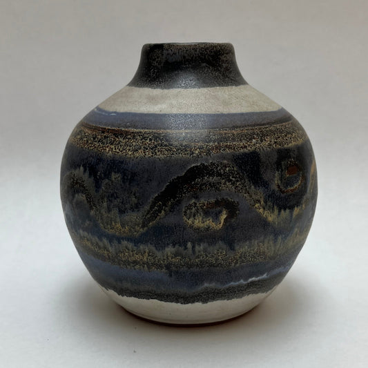 Bennett Welsh 1971 Pacific Stoneware Studio Pottery 5" Tall Vase
