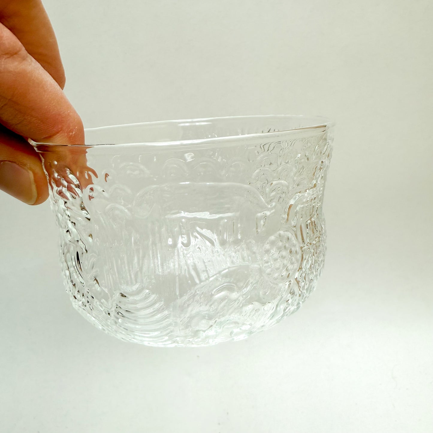 Vintage Cream & Sugar Set Nuutajarvia Arabia Finland Designed by Oiva Toikka Fauna Pattern