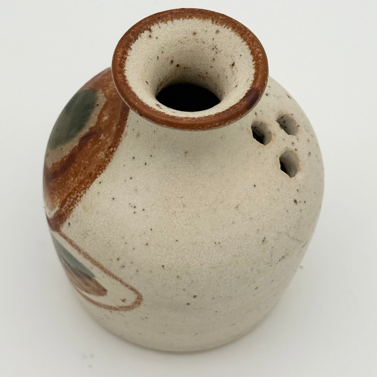 Signed 1970s Vintage MCM Bennett Welsh Studios Bud Vase