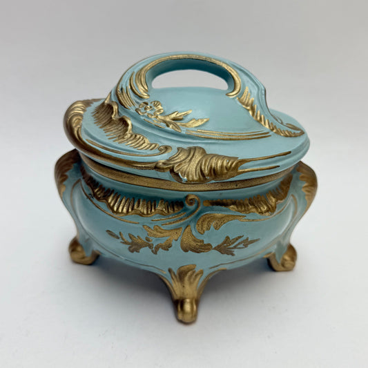 Antique 1940s HECO Ceramic Music Box