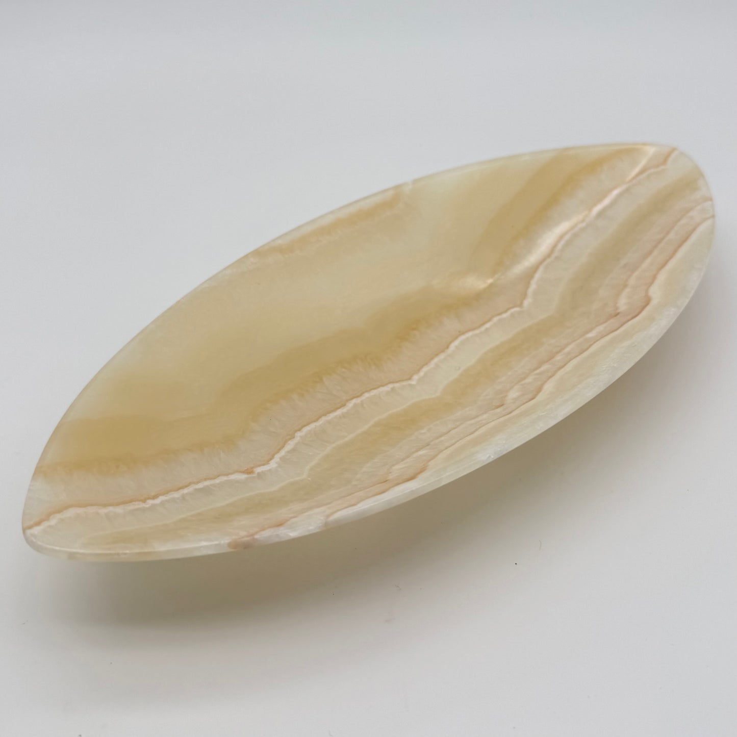 Oblong Decorative Onyx Bowl