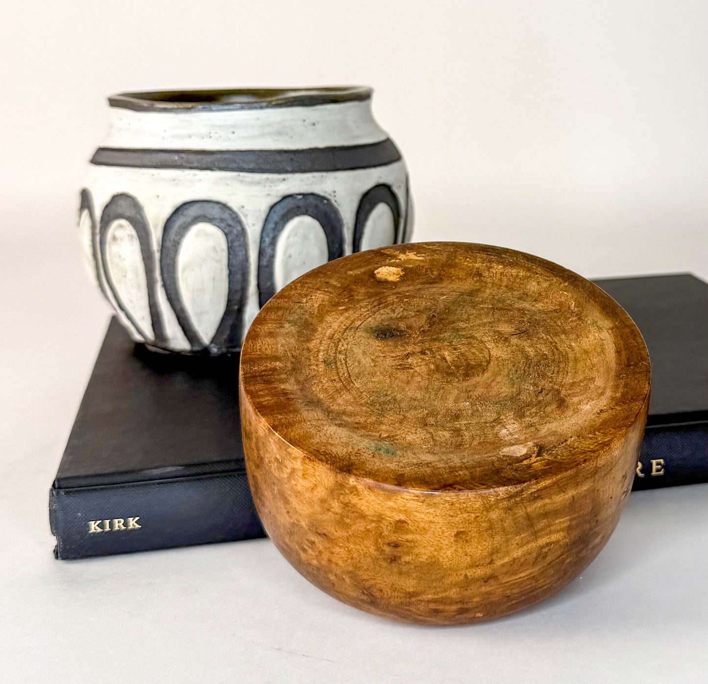 Handmade Lidded Wood Container