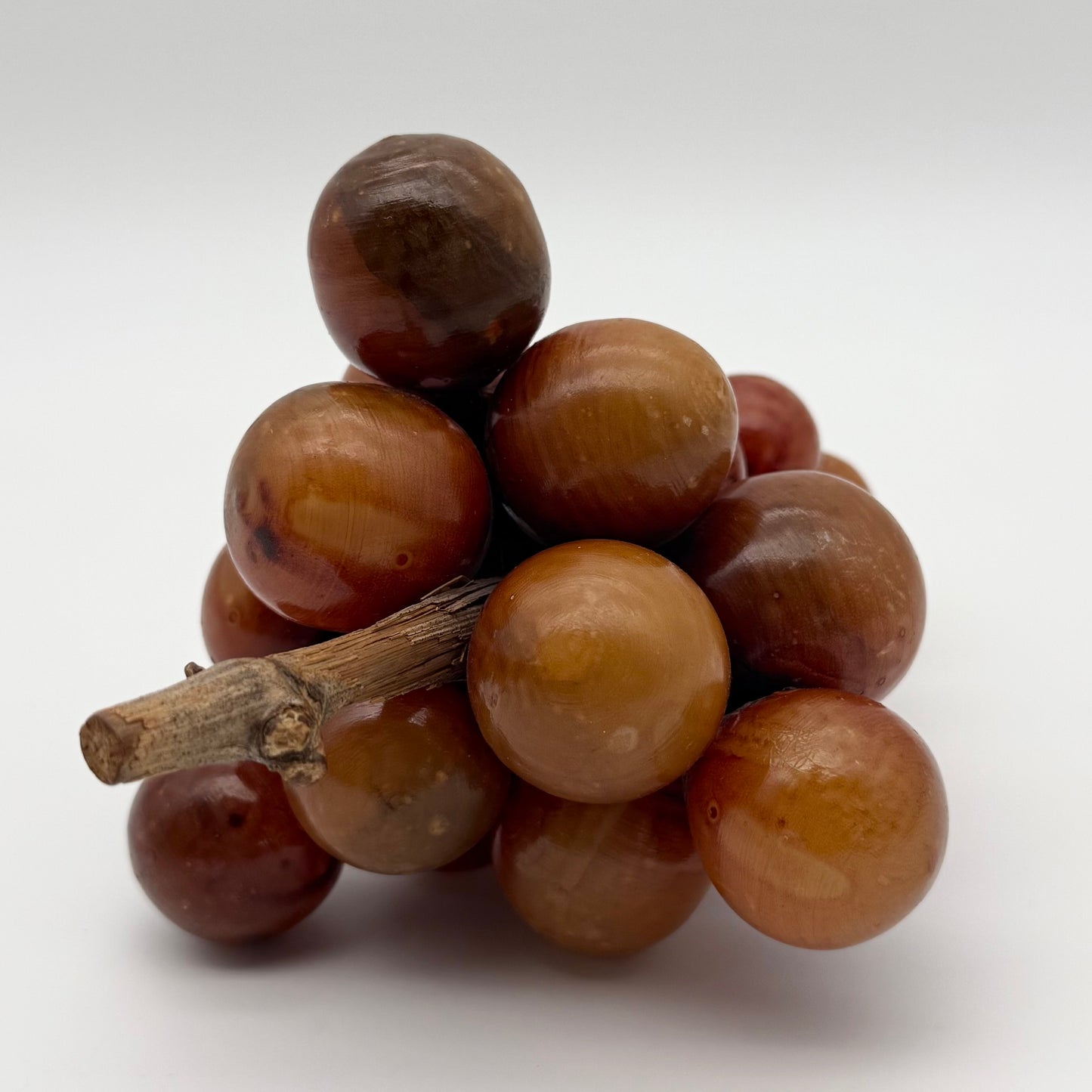 Vintage Cluster Decorative Resin Grapes