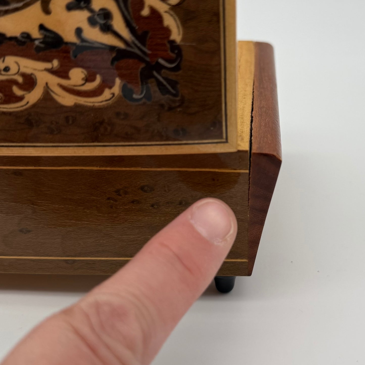 Vintage Jewelry Music Box Made in Italy (As-is)